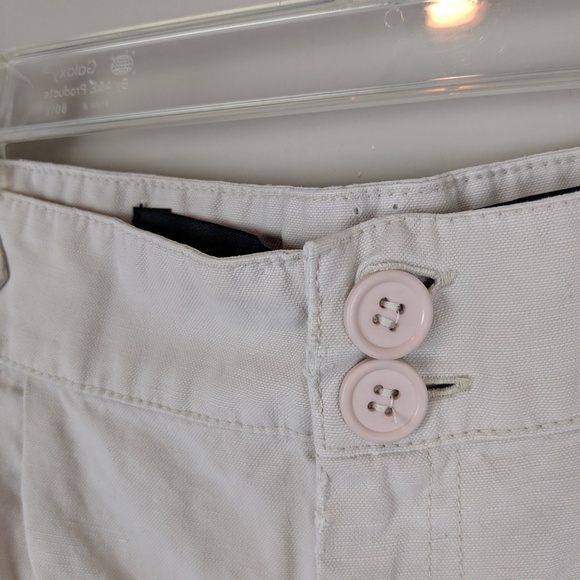 Joe's Jeans | Beige Double Button Shorts - H9 - Picture 3 of 8